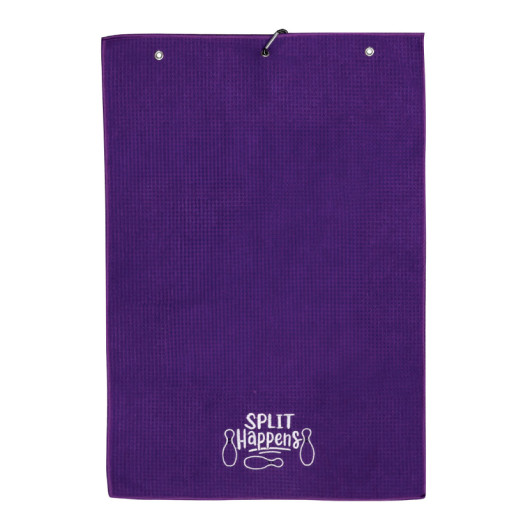 Tee Time Golf Towels Purple